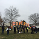 Impeachment trial protestors.